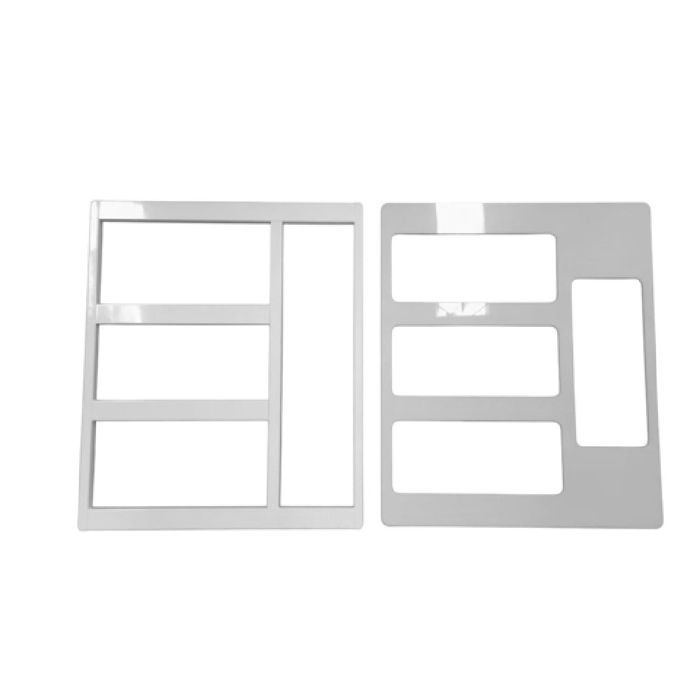 Kelvinator Commercial 882012 - Combined 5L Pan Support (metal & Acrylic Frame) For 4 Gelato Pans