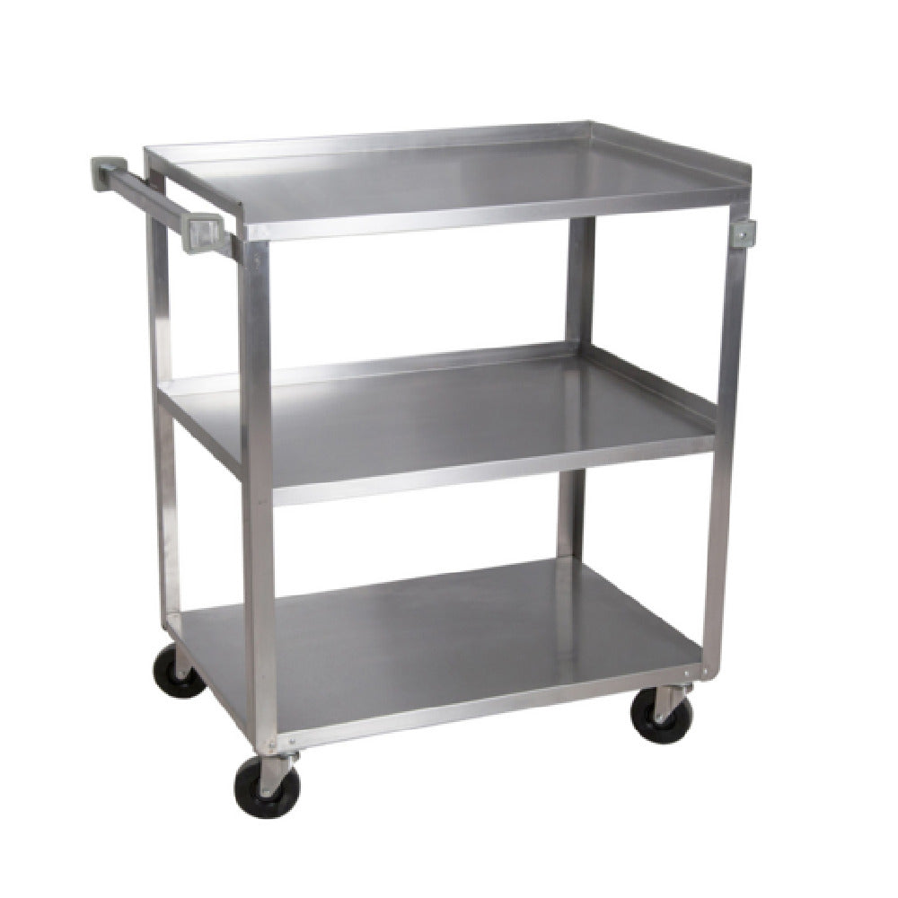 BK Resources BKC-1524S-3S-KD Utility Cart 3-tier 24"W X 15-1/2"D