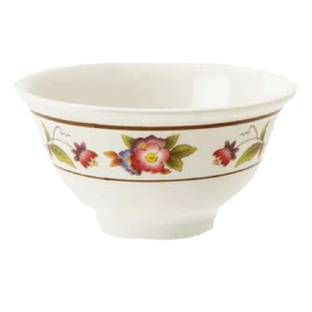GET Enterprises M-0161-TR Tea Rose™ Sauce Bowl 6 Oz. (6 Oz. Rim Full) 3-3/4" Dia. X 2"H