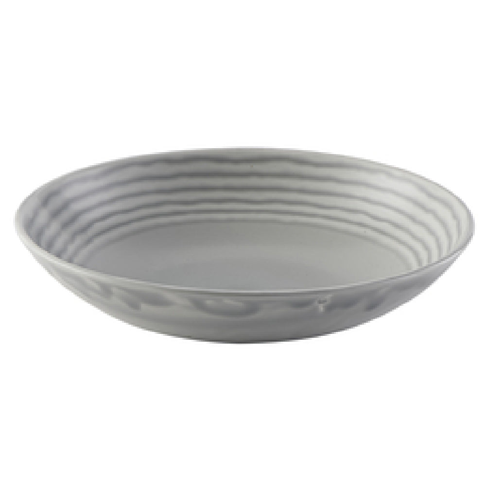 Arc Cardinal FN475 Dudson Harvest Norse Grey Coupe Bowl 40.0 Oz (D:9.75'') Vitrified Ceramic