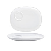FOH DAP058WHP21 Harmony™ Plate 10-1/2" X 8-1/4" X 3/4" With Well