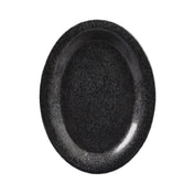 GET Enterprises OP-120-EW-BK Etchedware­™ Platter 12"L X 9"W Oval