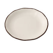 Yanco NA-110 Nature Art Dinner Plate 10"dia. X 1"H Melamine