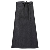 Mercer Culinary M63201BKD Metro Edge® Bistro Apron 32" X 33-3/4" 43" Ties