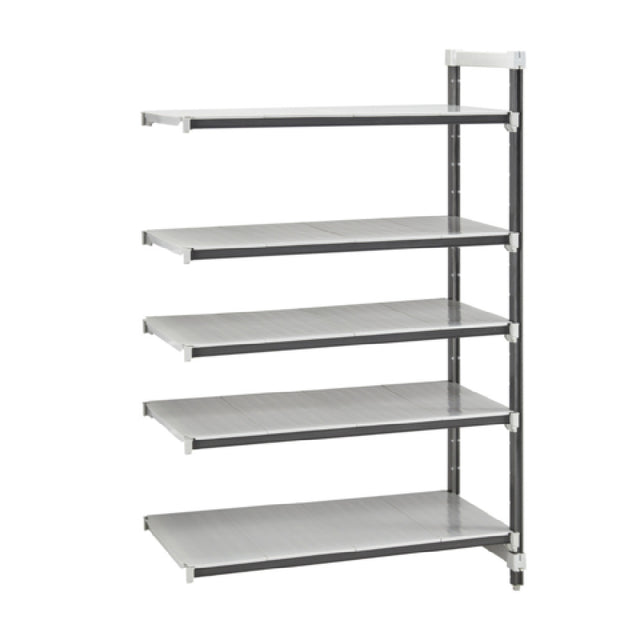 Cambro EXA214284S5480 Camshelving® Elements XTRA Stationary Add-On Unit 21"W X 42"L X 84"H