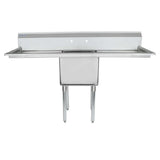 Empura ESD11818LR24 - Sink, 66"W X 23.5"D X 44.25"H, (1) Compartment