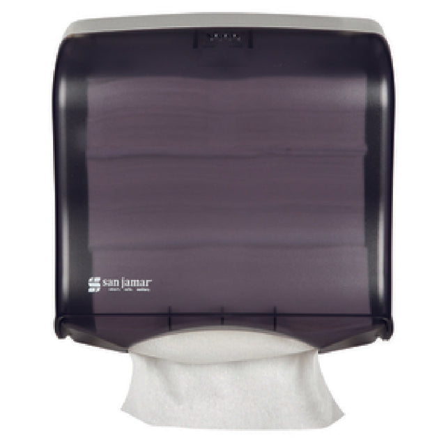San Jamar T1755TBK Ultrafold™ Fusion­™ Classic Towel Dispenser 11-1/2"W X 6"D X 11-1/2"H
