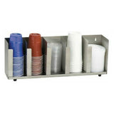 Dispense-Rite CTLD-22 - Lid/Cup Organizer, Adjustable, 5 Section