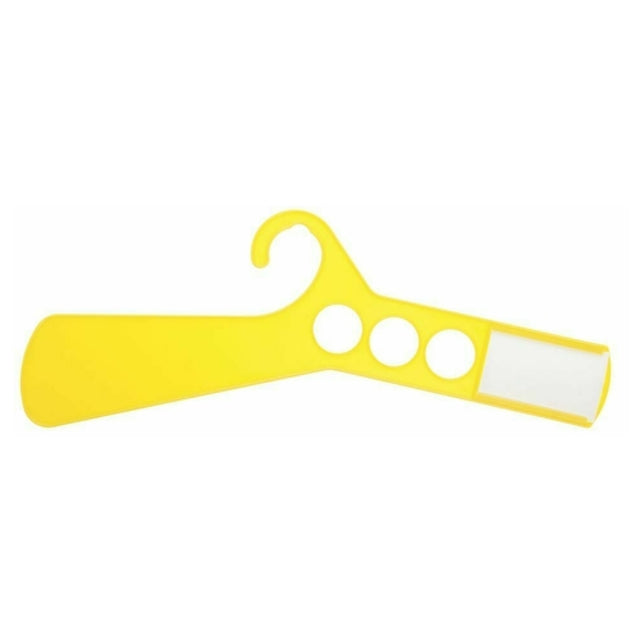 Hubert 86386 - Stockroom Hanger Divider, 18"W, With Sign Holder
