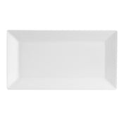 CAC China CBS-RT13 Cambridge Platter 11-1/2"L X 6-1/4"W X 7/8"H Rectangular