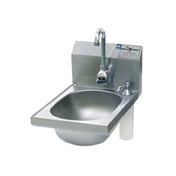 Eagle HSAN-10-FE-B-DS-1X Hand Sink Wall Mount 9-3/4" Wide X 13-1/2" Front-to-back X 6-3/4" Deep Bowl