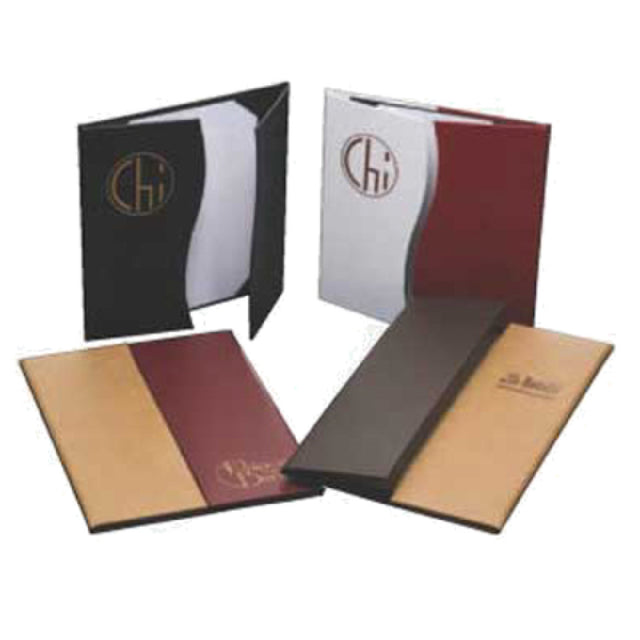Menu Solutions SC155C Menu Cover Holds 4-1/4" X 8-1/2" X 4-1/4" X 11" Sheet Size