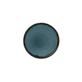 Arc Cardinal HB102 Dudson Harvest Blue Walled Plate (D:10.25'') Vitrified Ceramic