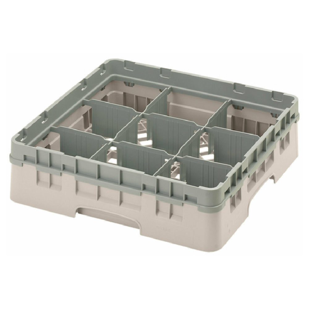 Cambro 9S318184 Camrack® Glass Rack With Soft Gray Extender Full Size