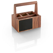 BauscherHepp 53.0176.0444 Cutlery Box With Handle 6.1" X 8.7" X 9.1"H Rectangle