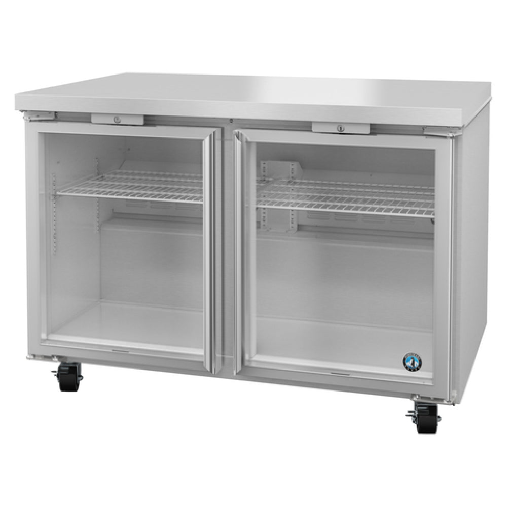 Hoshizaki UR48B-GLP01 - Steelheart Series Undercounter Refrigerator, Reach-in, Two-section
