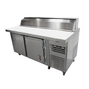 Montague Company PP-72-SC Legend™ Pizza Prep Table 72" W Two-section