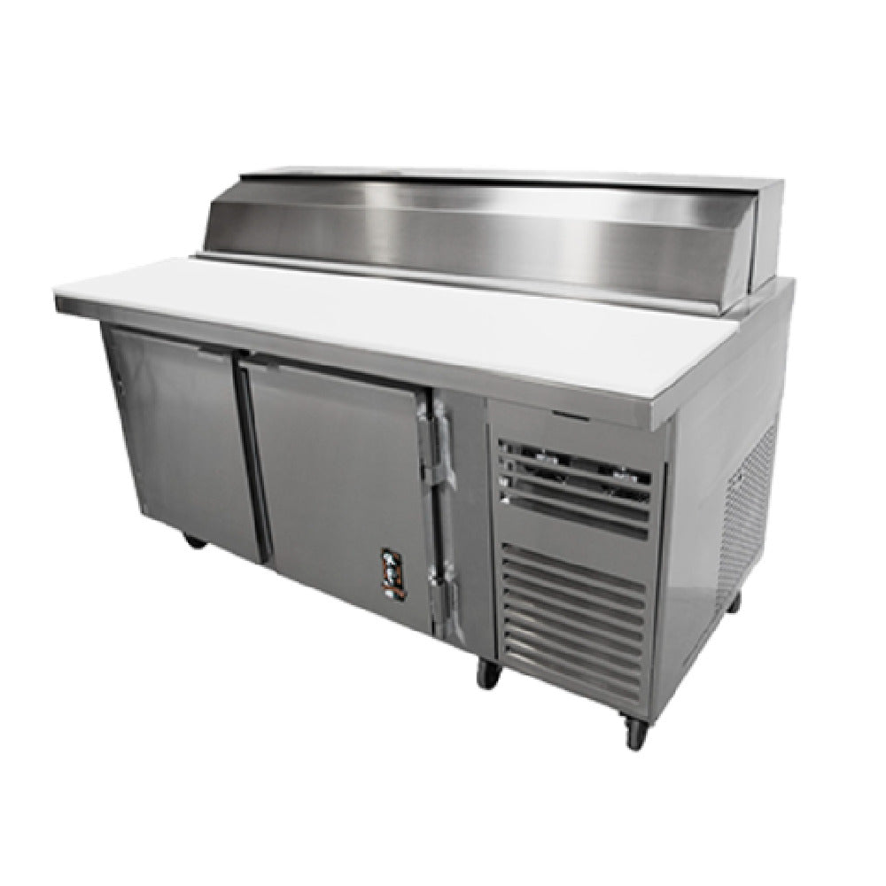 Montague Company PP-60-R Legend™ Pizza Prep Table 60" W Three-section