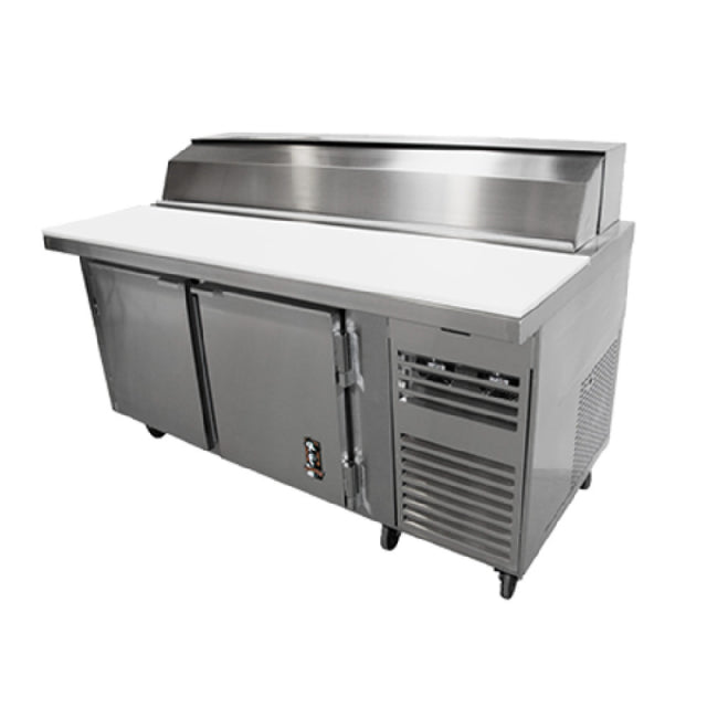 Montague Company PP-48-R Legend™ Pizza Prep Table 48" W Two-section