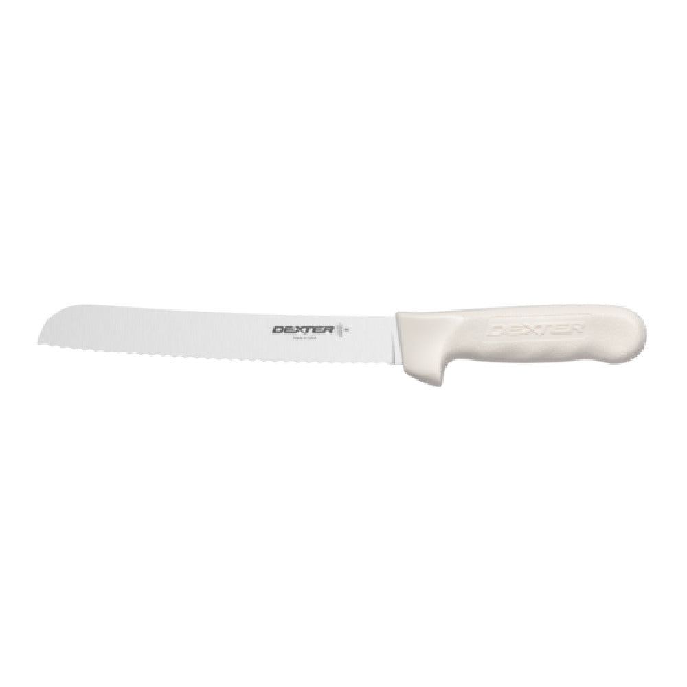 Dexter S162-8SC-PCP - Sani-Safe® (13313) Bread Knife, 8", Scalloped Edge