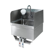 Klinger's Trading SPKNEE-SPKVHS-1000 Hand Sink Wall Mount With Knee Pedal Valves