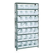 Quantum QSBU-240CL Shelving Unit 12"D X 36"L X 75"H Heavy Duty