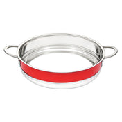 Bon Chef 72030-BL-R Country French X Steam Table Food Pan Ring 12-3/8" Dia. X 3"H