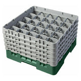 Cambro 25S958119 Camrack® Glass Rack With (5) Soft Gray Extenders Full Size