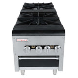 Empura ESP-2 - Stock Pot Range, Natural Gas, 18"W X 49-1/4"D X 20-1/2"H