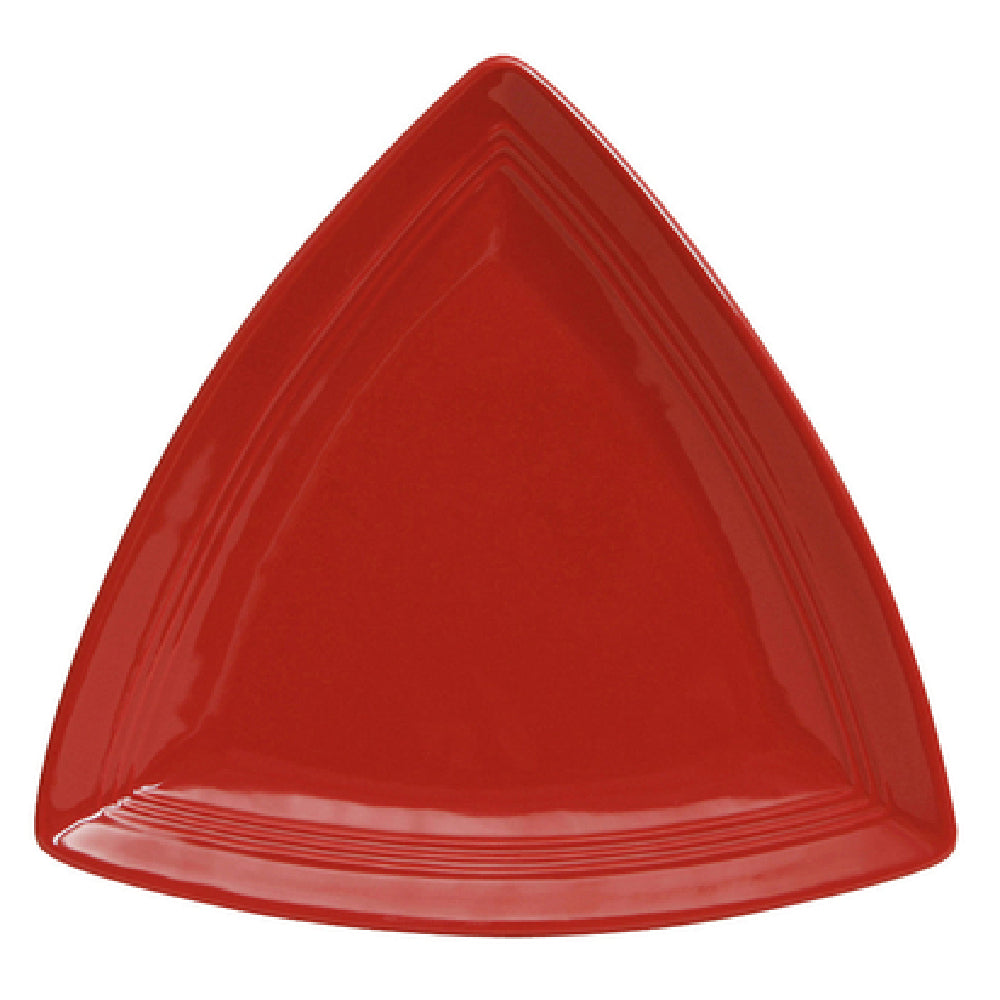Tuxton CQZ-1248 Plate 12-1/2" Triangular
