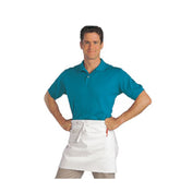 John Ritzenthaler Company 607HBA2-WH Chef Revival® Bistro Apron 28" X 19" Half-size