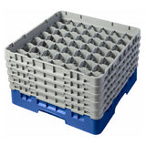 Cambro 49S958168 Camrack® Glass Rack With (5) Soft Gray Extenders Full Size