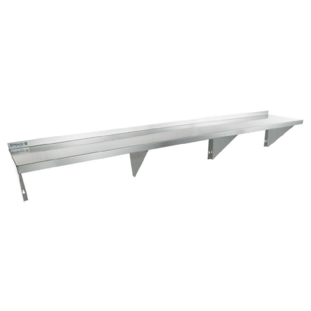 Empura 1584WS18G - Wall Mount Storage Shelf, 84"W X 15"D X 16"H, Standard Duty