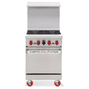 American Range AR-12G-2B_NAT Restaurant Range Gas 24"