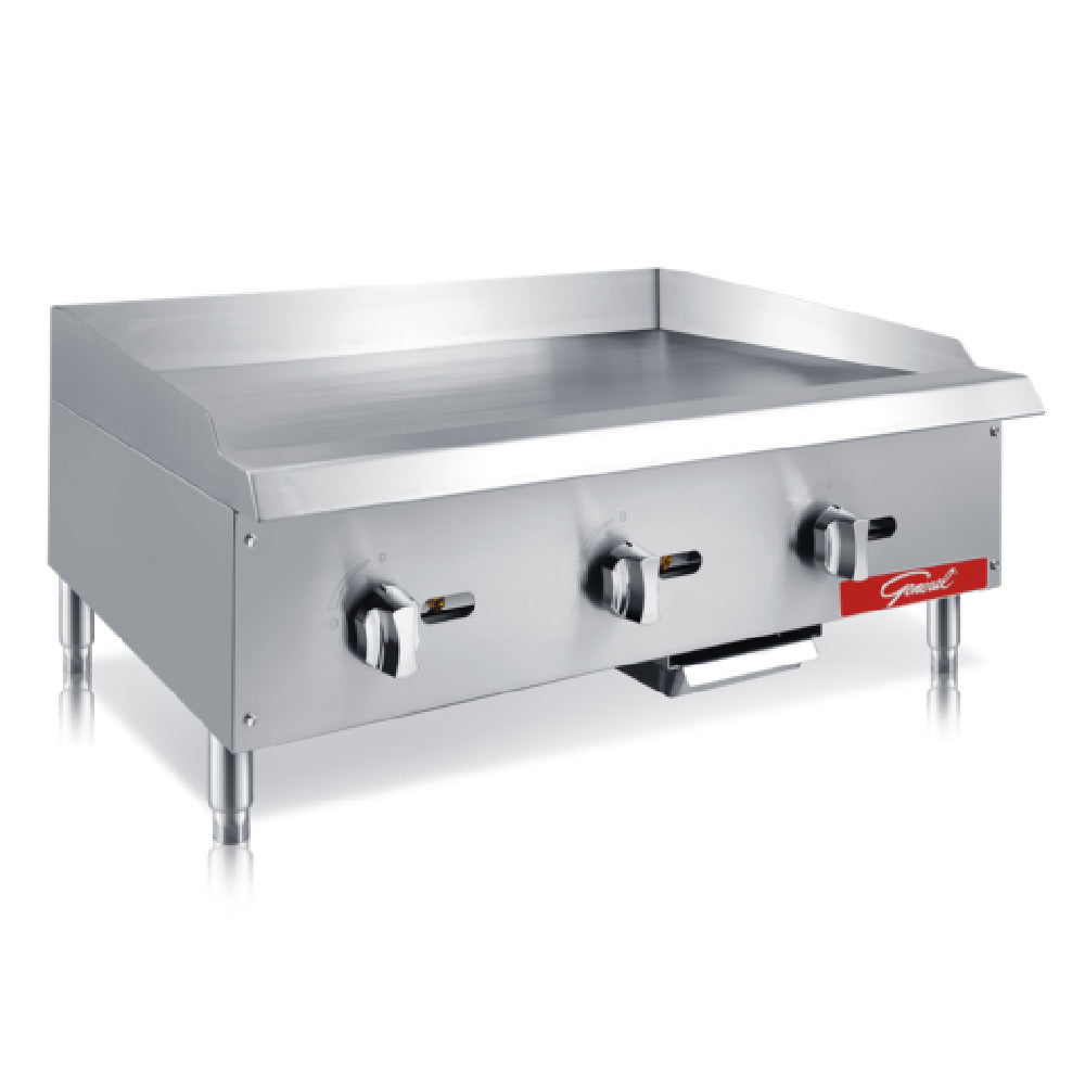 General GCMG-36LP General Heavy Duty Griddle Gas Countertop