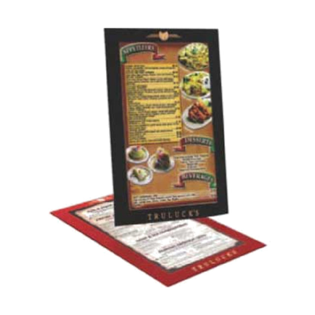 Menu Solutions TR699B Menu Board Holds 8-1/2" X 14" Insert Single Panel