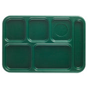 Cambro BCT1014119 Budget School Tray 6-compartment 10" X 14-1/2"