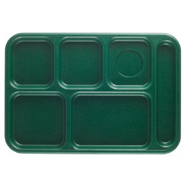 Cambro BCT1014119 Budget School Tray 6-compartment 10" X 14-1/2"