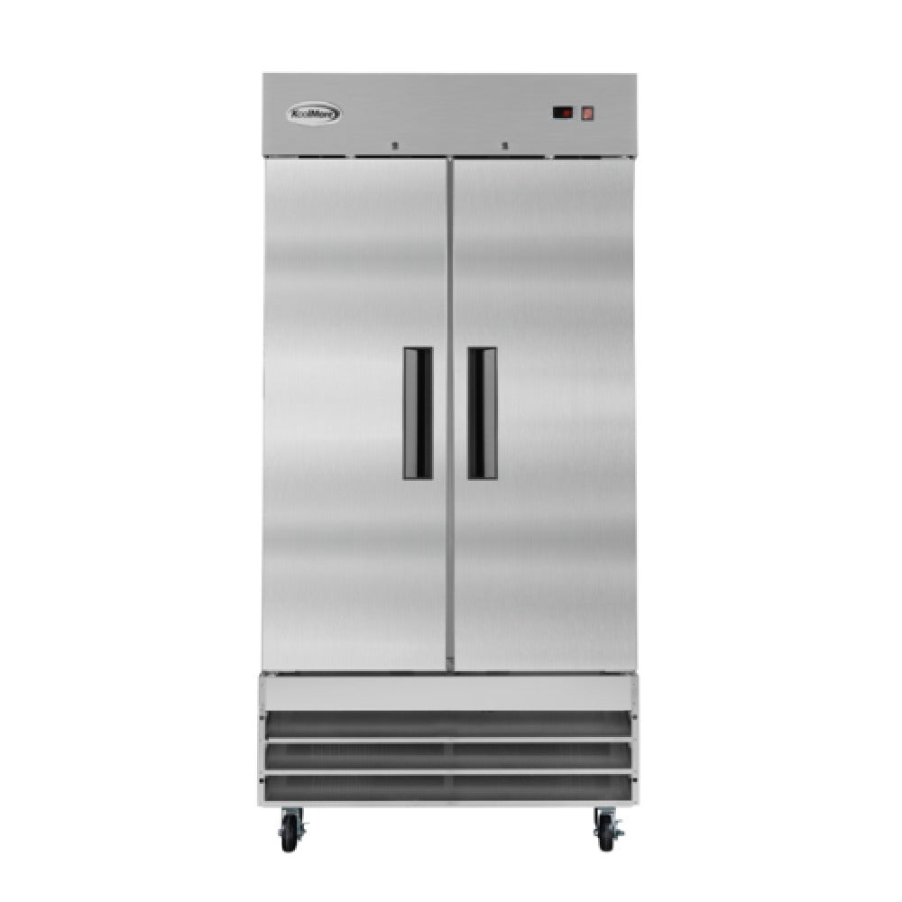 Koolmore RIR-2D-SS35C - Refrigerator, Reach In, Two-section