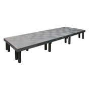 Quantum 963612DPS Polymer Dunnage Rack Solid 2700 Lb. Load Capacity