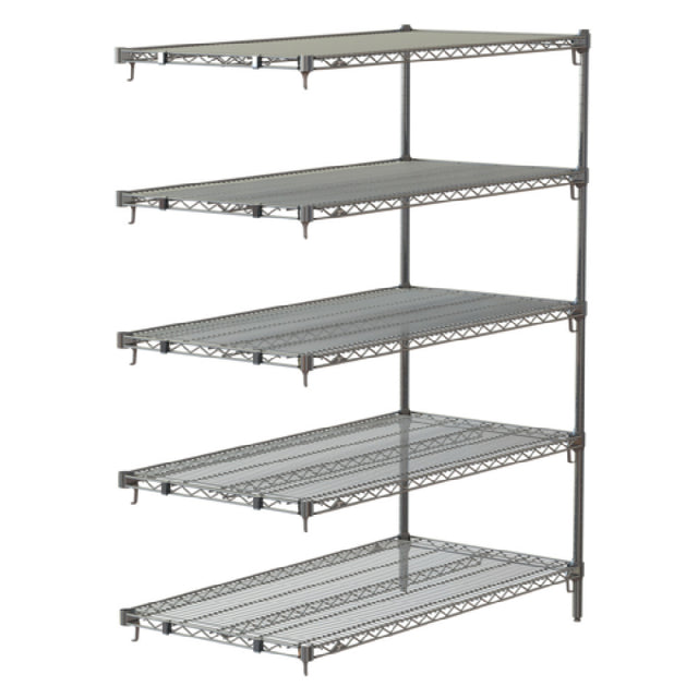 Metro 5AA557C Super Adjustable Super Erecta® Add-On Shelving Unit 48"W X 24"D X 74"H
