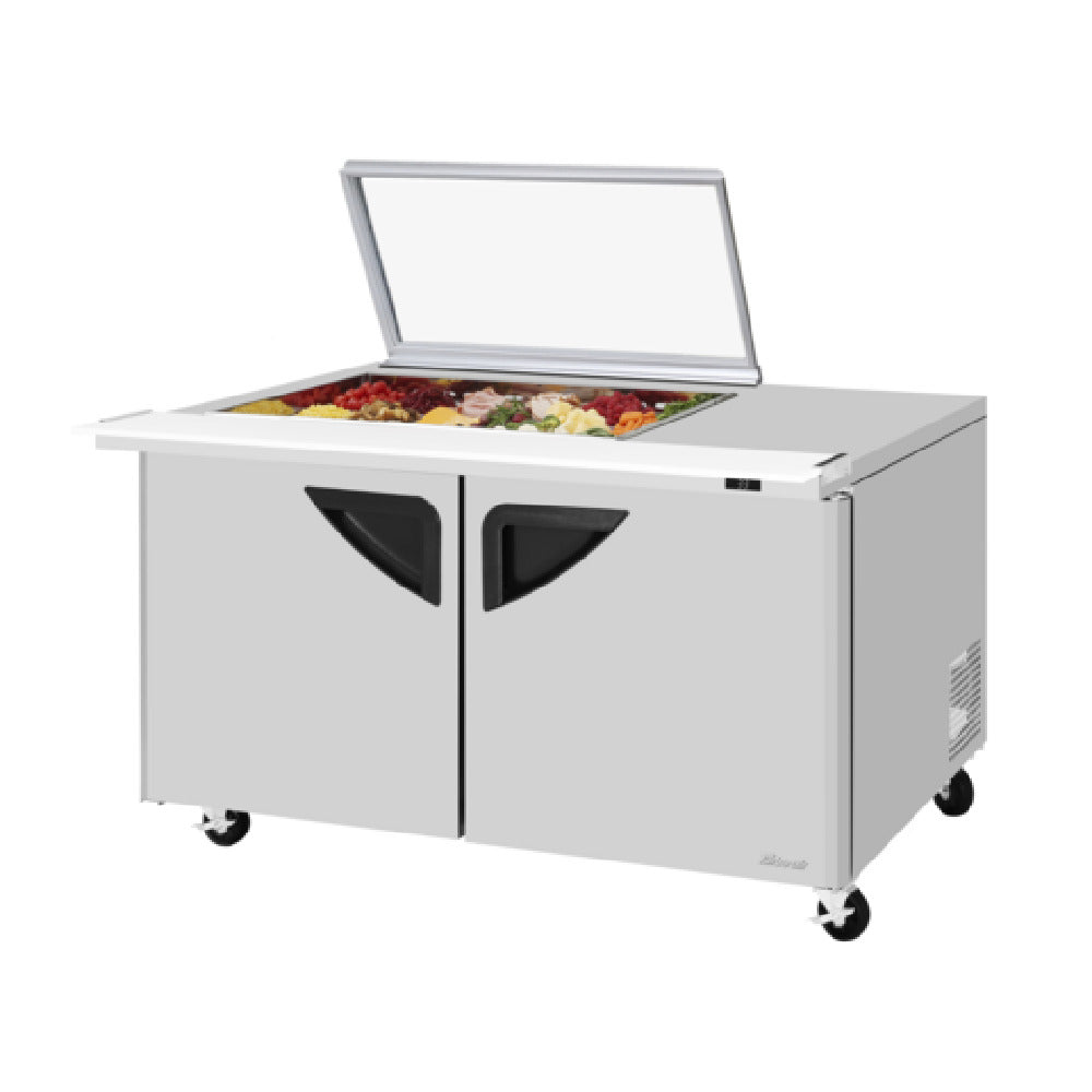 Turbo Air TST-60SD-18M-N-GL(-LW) Super Deluxe Sandwich/Salad Mega Prep + Work Station