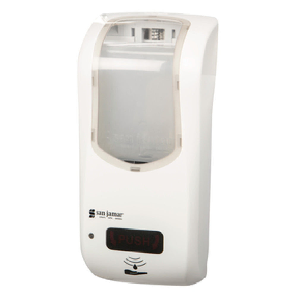 San Jamar SHF970WHCL Summit Rely™ Hybrid Soap Dispenser 5-1/2"W X 4"D X 12"H