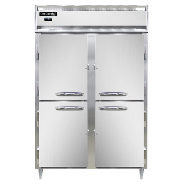 Continental Refrigerator D2FNSAHD Designer Line Freezer Reach-in Two-section
