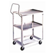 Lakeside 6800 Ergo-One® Utility Cart 2-tier Open Base