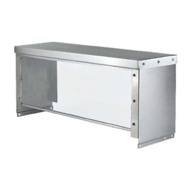 Klinger's Trading KSS4 Serving Guard For 4-pan Units 62" W Lexan® Horizontal Panel