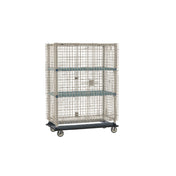 Metro MQSEC55LE-2MQ - MetroMax® Q Security Unit, Mobile, 51-1/8"W X 28-1/16"D X 68-1/2"H