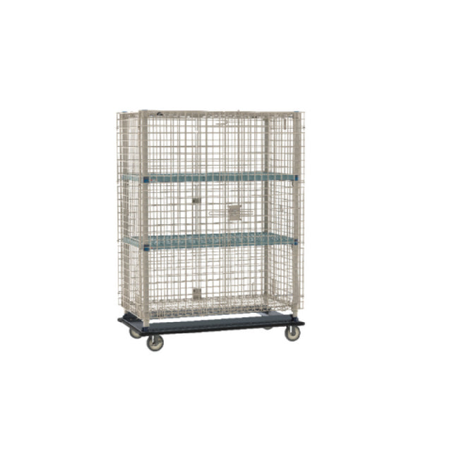 Metro MQSEC55LE-2MQ - MetroMax® Q Security Unit, Mobile, 51-1/8"W X 28-1/16"D X 68-1/2"H