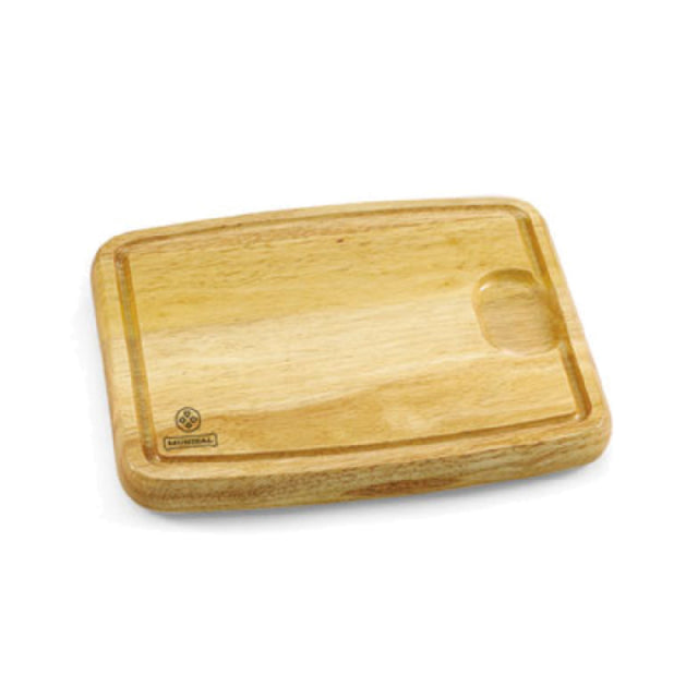 Mundial CB-1 Cutting Board 12" X 10" X 1" Solid Wood (shrink Wrapped)