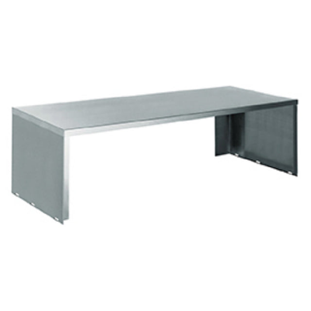 Eagle SS-HT6 Serving Shelf 94-1/2" X 10"D X 13-1/2" Serving Height Open Front
